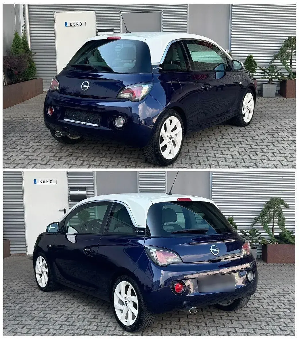 Gebraucht Opel Adam Color Edition 69 PS (50 kW) 2013 Blau Kleinwagen