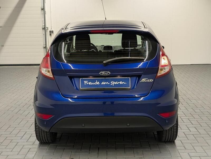 Gebraucht Ford Fiesta 80 PS (58 kW) 2017 Blau Kleinwagen