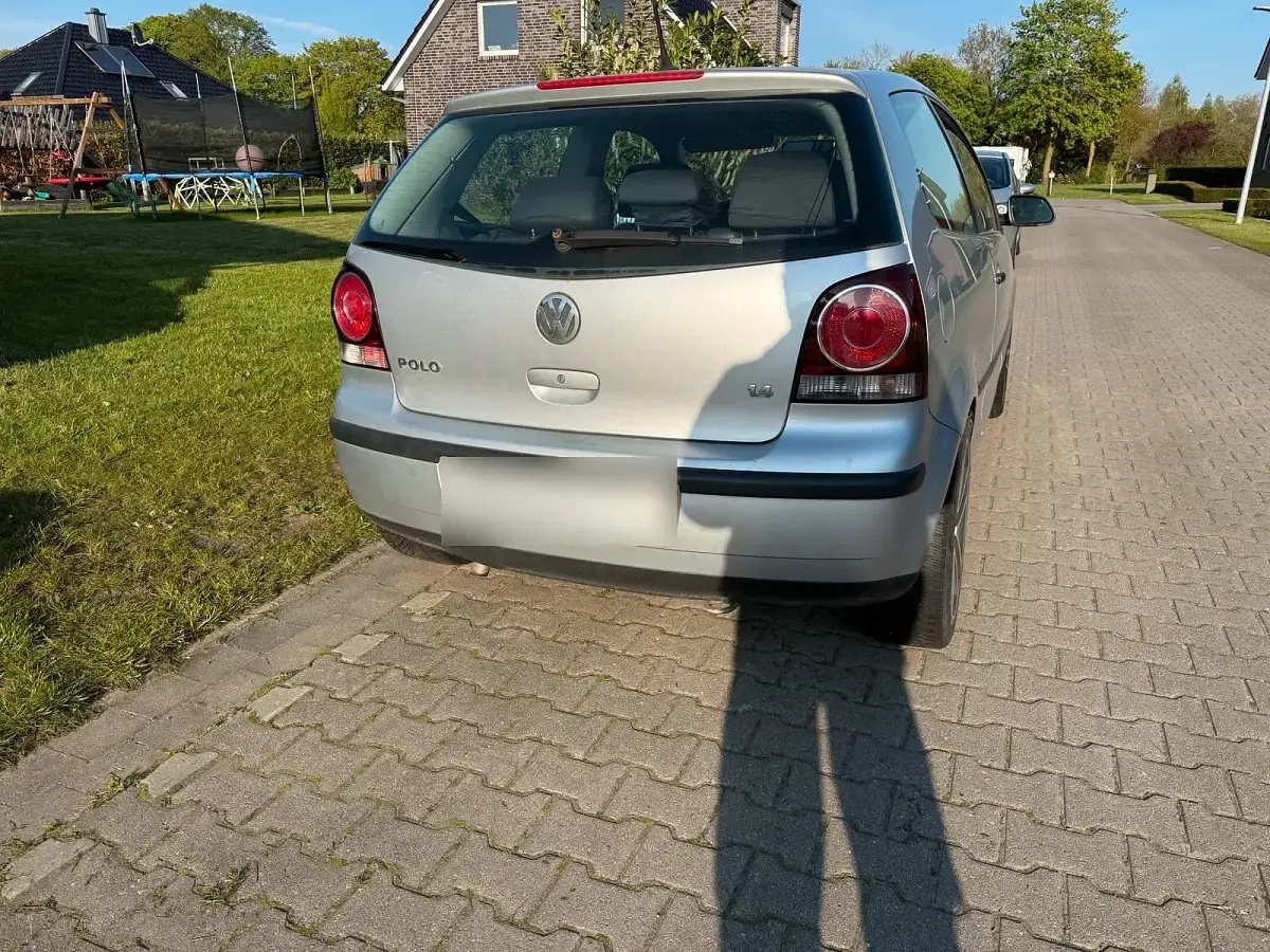 Usata VW Polo 75 CV (55 kW) 2008 Argento Utilitaria