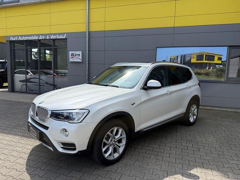 Mineralweiss metallic Gebraucht 2015 BMW X3 Sport Line SUV | 24.990 € (Teuer) - Bild 1/4