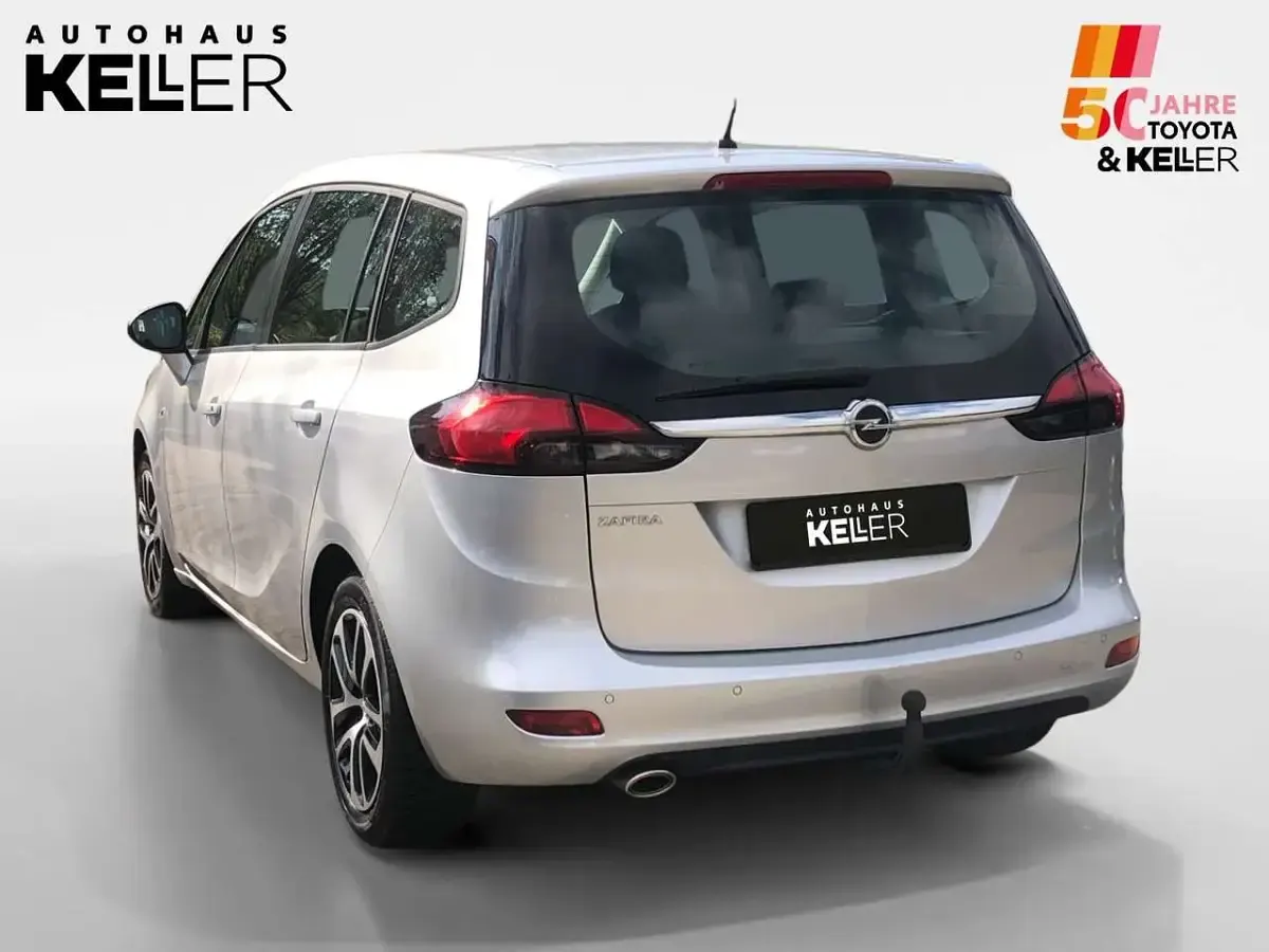 Gebraucht Opel Zafira Edition 136 PS (100 kW) 2018 Silber Van / Kleinbus