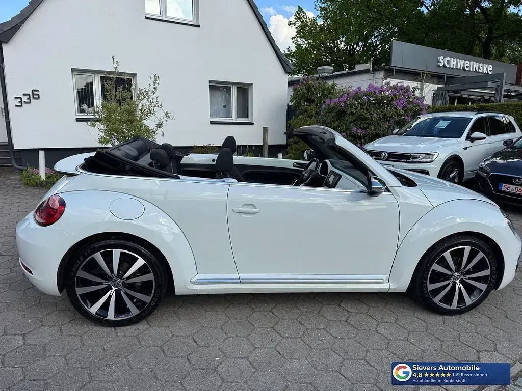 Gebraucht VW Beetle Cabriolet Design 105 PS (77 kW) 2018 Pure white Cabrio