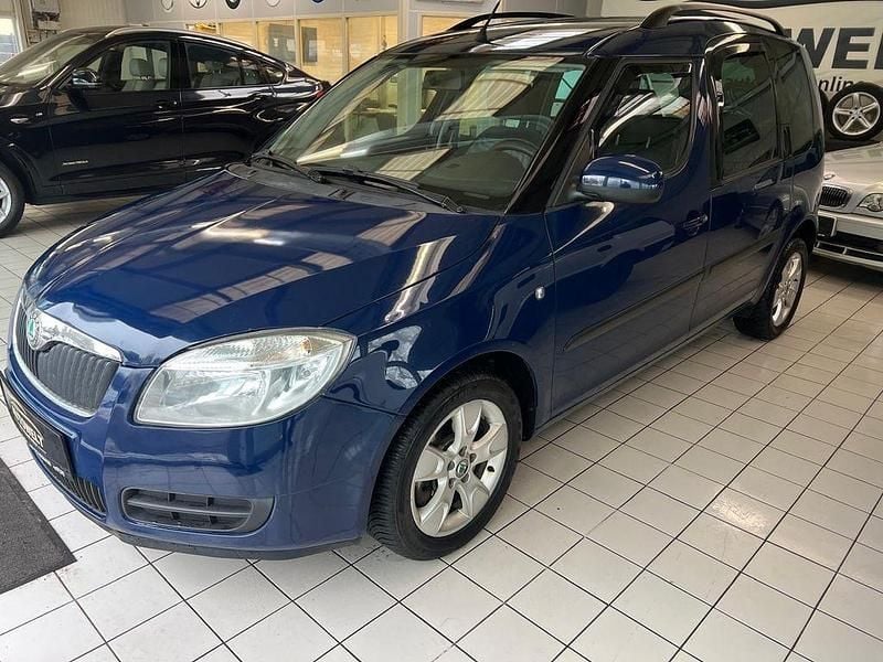 Gebraucht Skoda Roomster Plus Edition 105 PS (77 kW) 2009 Blau Van / Kleinbus