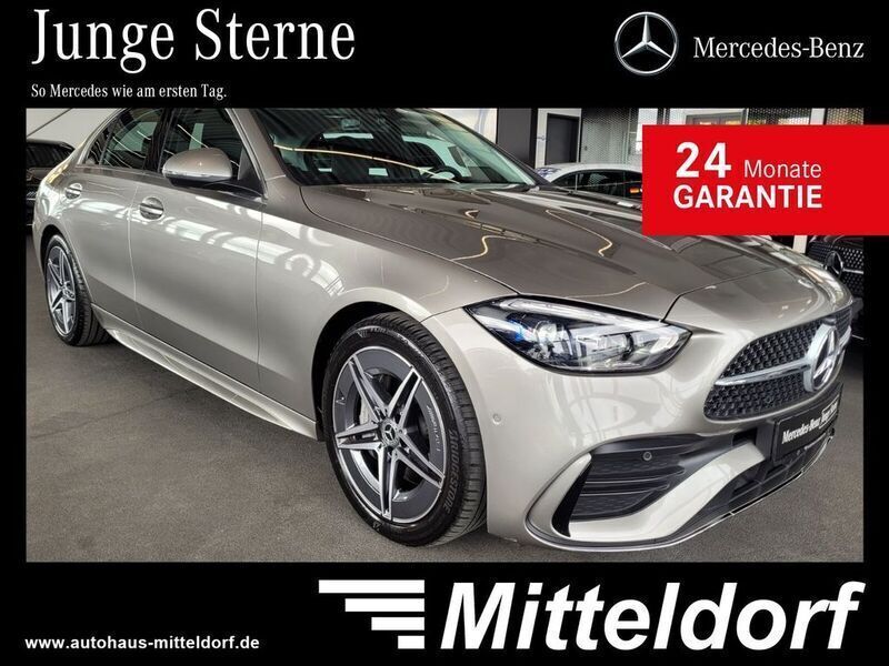 Mojavesilber Gebraucht 2024 Mercedes C300 Advanced Plus Limousine | 46.880 € (Fairer Preis) - Bild 1/4