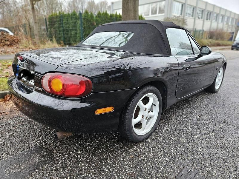 Gebraucht Mazda MX5 110 PS (80 kW) 1999 Schwarz Cabrio