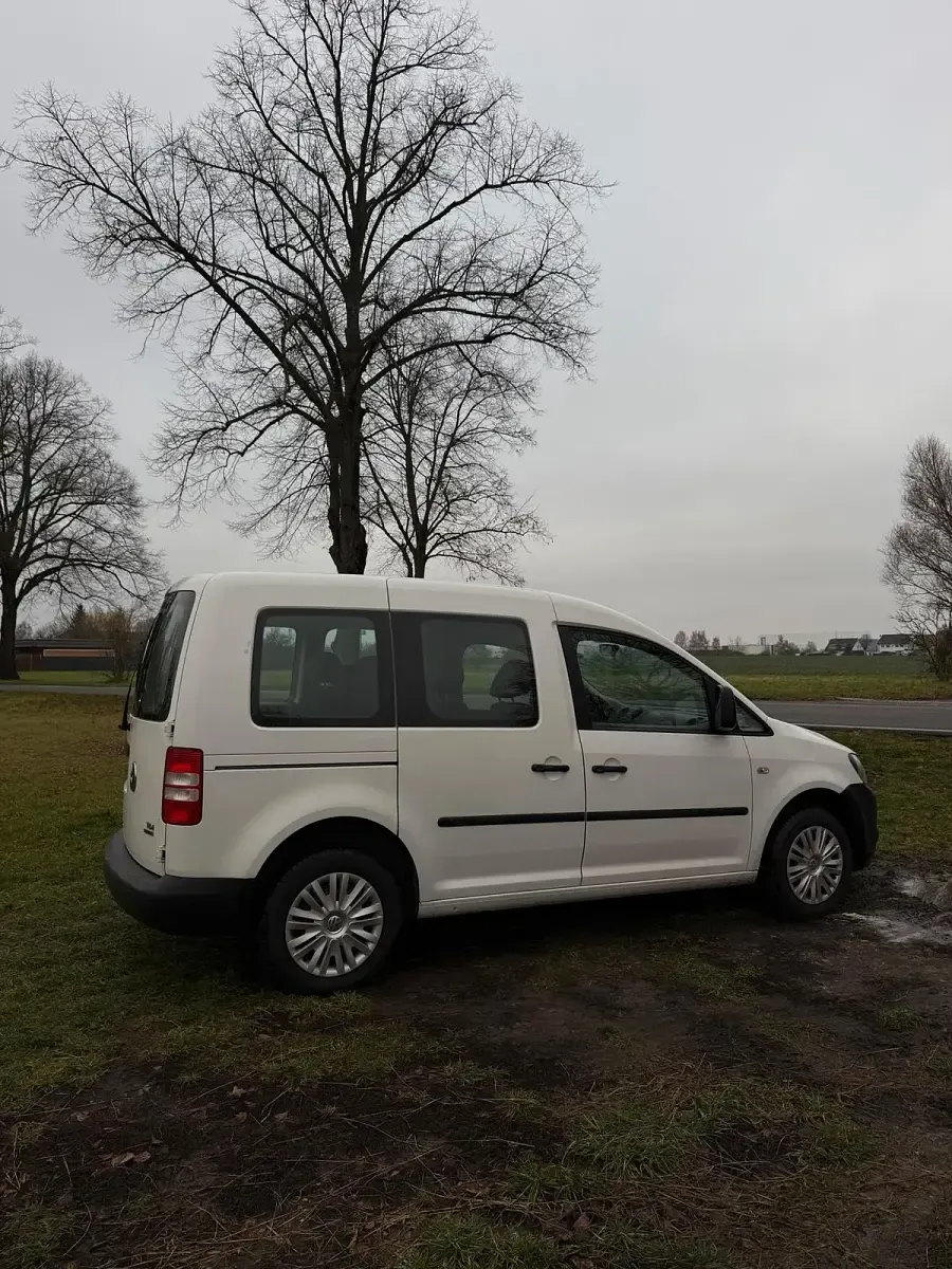 Gebraucht VW Caddy 75 PS (55 kW) 2014 Weiß Van / Kleinbus