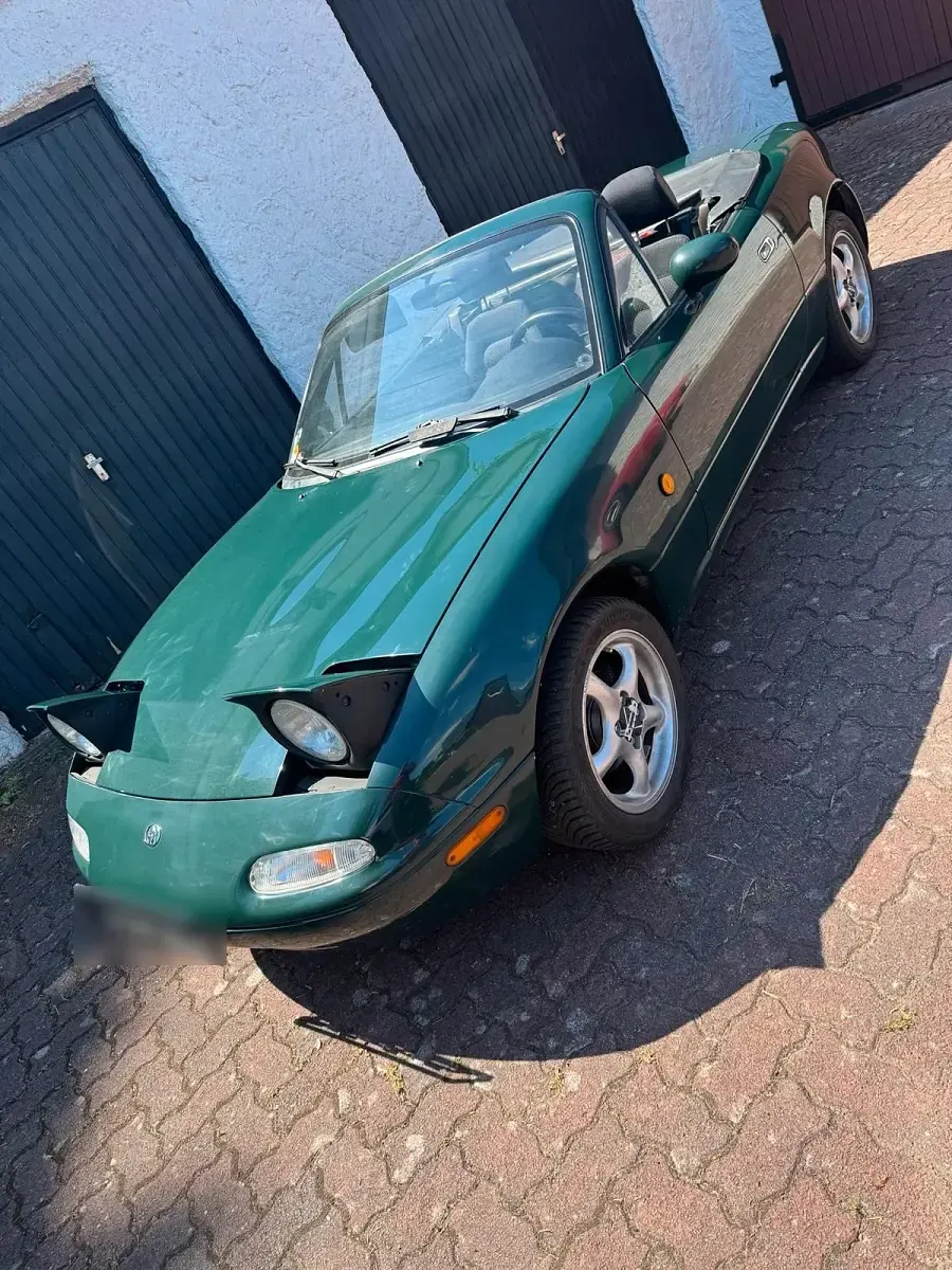 Gebraucht Mazda MX5 90 PS (66 kW) 1995 Grün Cabrio