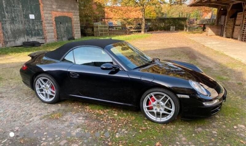 Schwarz Gebraucht 2005 Porsche 997 Cabrio | 57.000 € (Teuer) - Bild 1/4