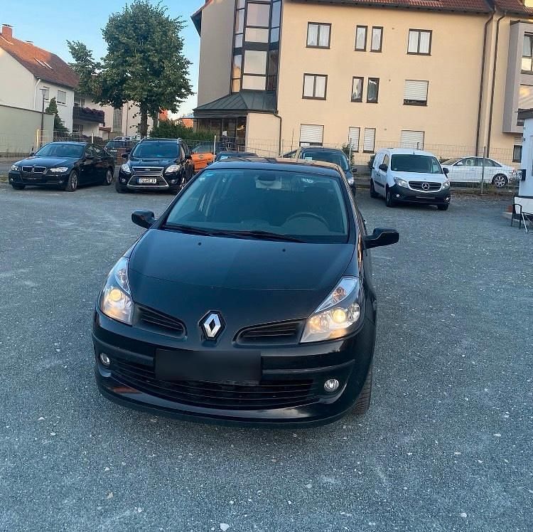 Schwarz Gebraucht 2007 Renault Clio II Kleinwagen | 2.600 € - Bild 1/4