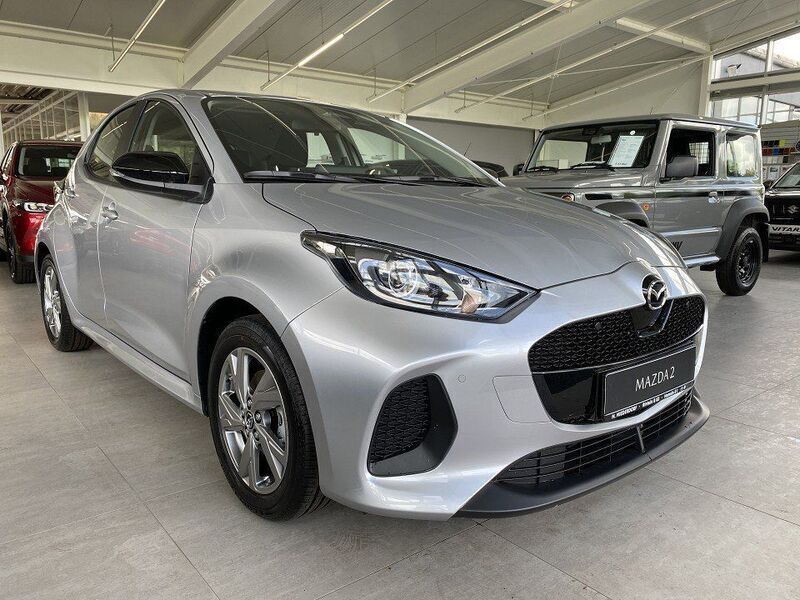 Stormy silver Gebraucht 2024 Mazda 2 Exclusive-Line Kleinwagen | 25.400 € (Etwas zu teuer) - Bild 1/4