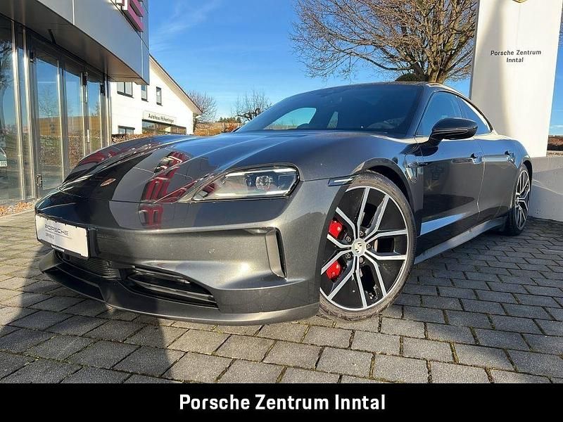 Vulkangraumetallic Gebraucht 2024 Porsche Taycan 4S Limousine | 98.890 € - Bild 1/4