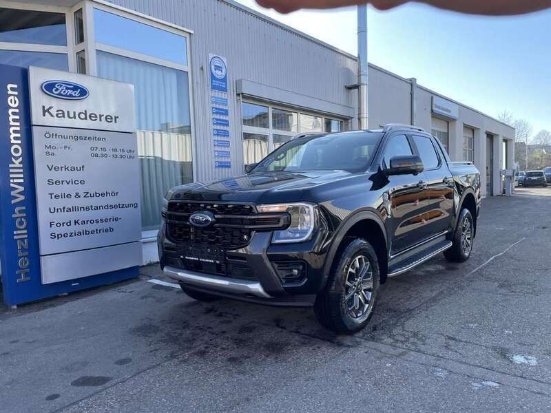 Obsidianschwarz metallic Neu 2025 Ford Ranger Wildtrack Abholung | 54.990 € (Fairer Preis) - Bild 1/4