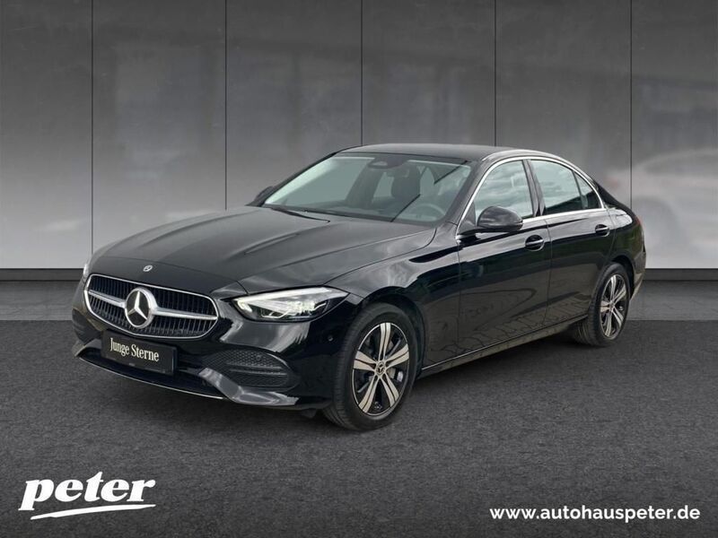 Unilack schwarz Gebraucht 2024 Mercedes C300e Advanced Limousine | 44.610 € (Fairer Preis) - Bild 1/4