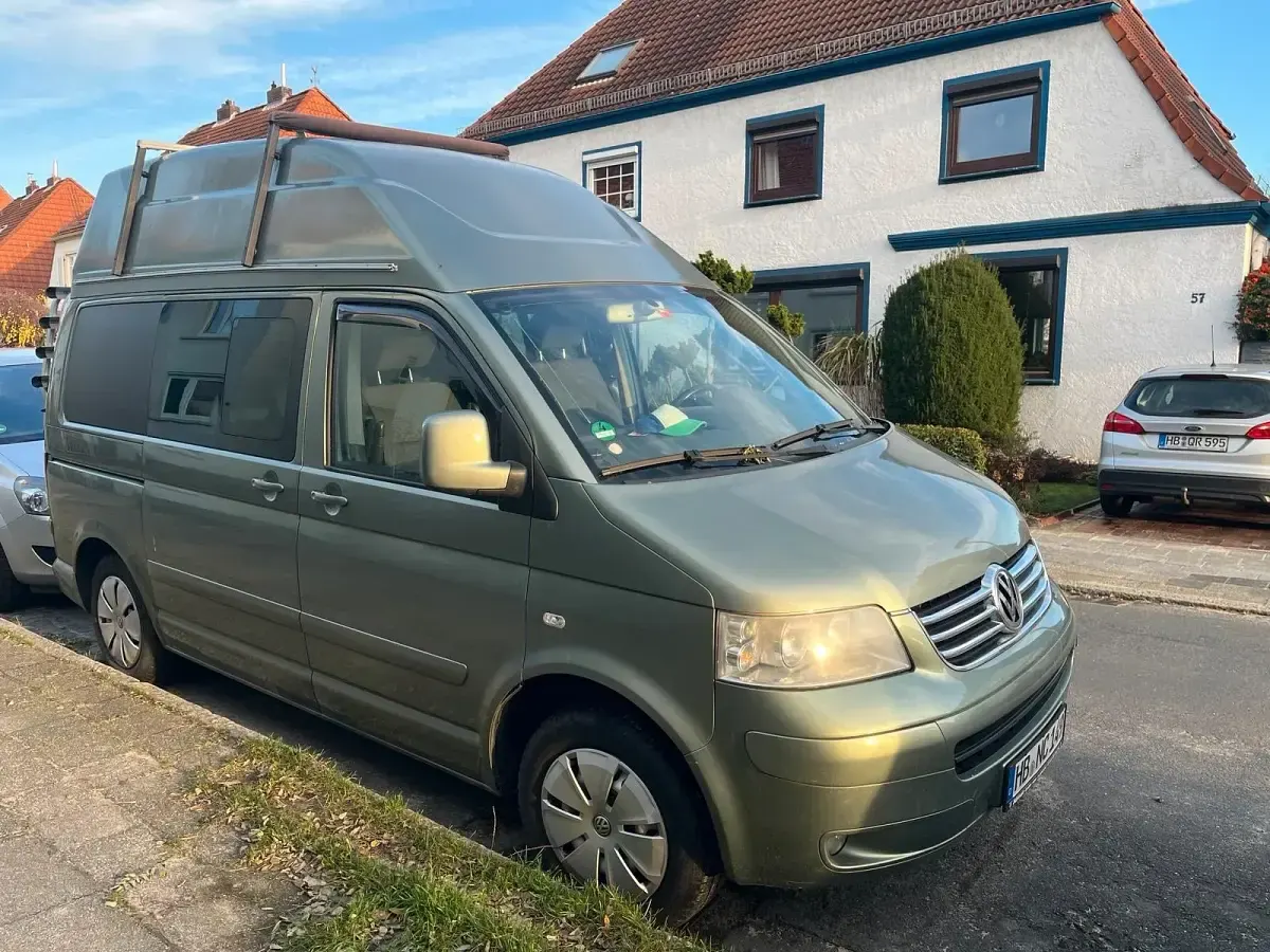 Gebraucht VW Multivan 178 PS (130 kW) 2003 Grün Van / Kleinbus
