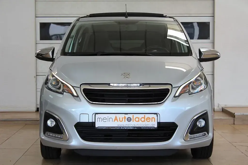 Gebraucht Peugeot 108 Allure 82 PS (60 kW) 2018 Silber Cabrio