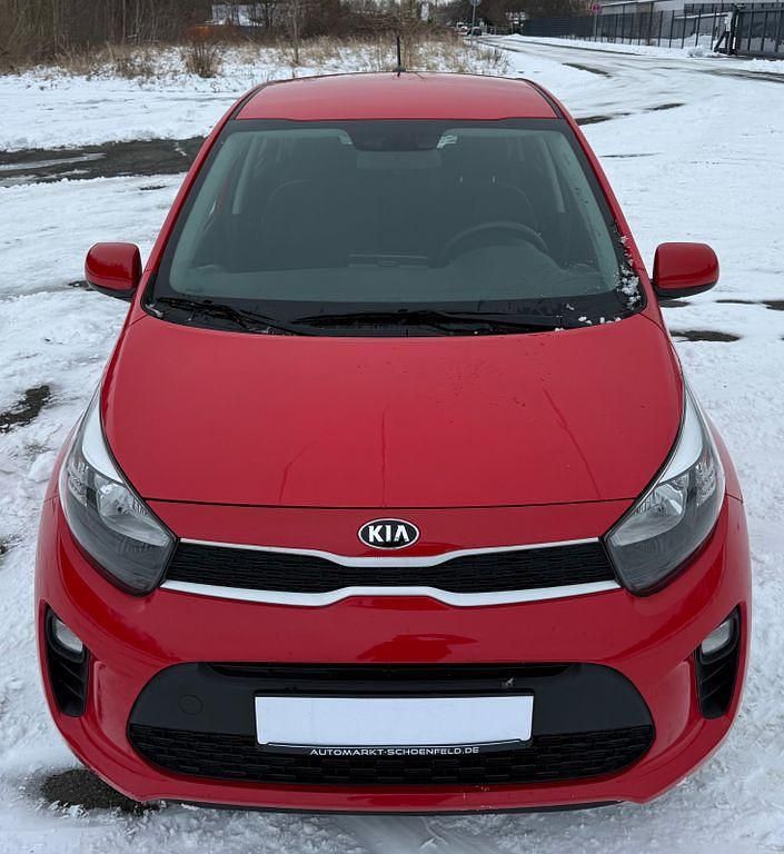 Gebraucht Kia Picanto Attract 67 PS (49 kW) 2021 Rot Kleinwagen
