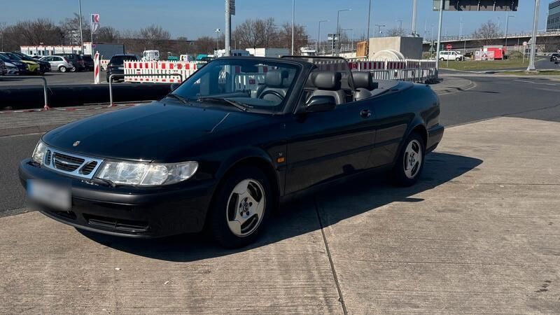 Schwarz Gebraucht 2000 Saab 9-3 Cabriolet Cabrio | 3.600 € (Guter Preis) - Bild 1/4