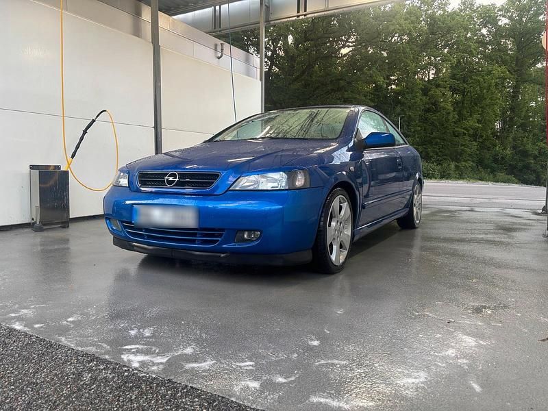 Gebraucht Opel Astra 125 PS (91 kW) 2003 Blau Coupé