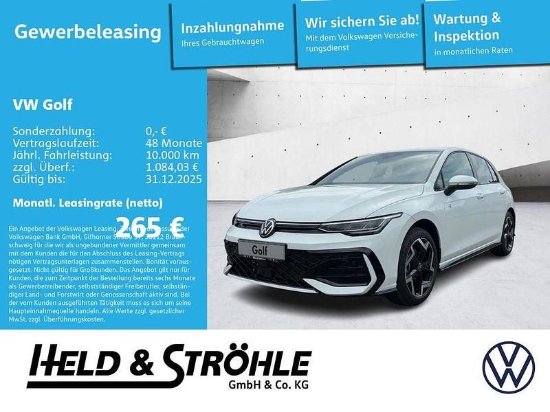 Pure white Neu 2025 VW Golf VIII R-line Limousine | 38.690 € (Etwas zu teuer) - Bild 1/3