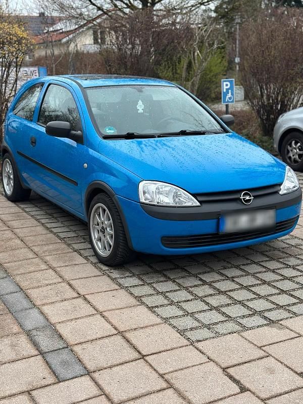 Gebraucht Opel Corsa 58 PS (42 kW) 2001 Blau Kleinwagen