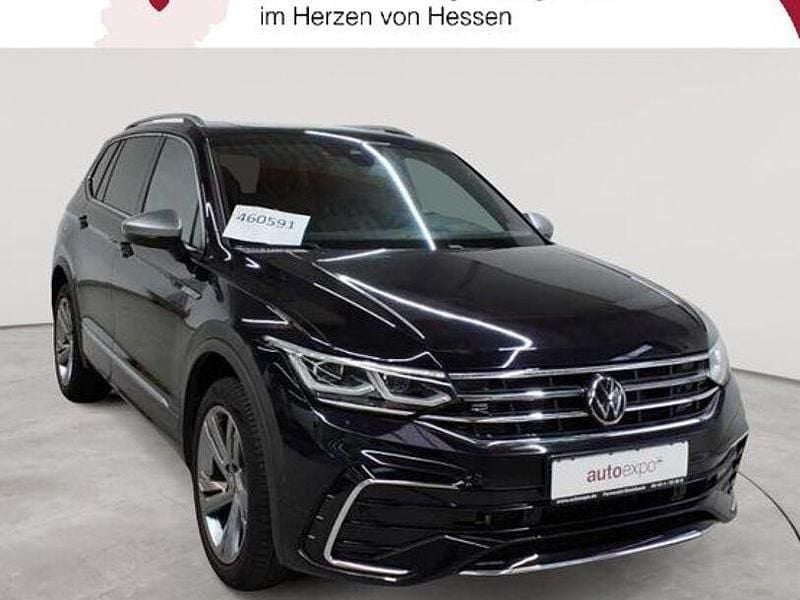 Deep black perleffekt Gebraucht 2022 VW Tiguan Allspace R-line SUV | 34.990 € (Guter Preis) - Bild 1/4