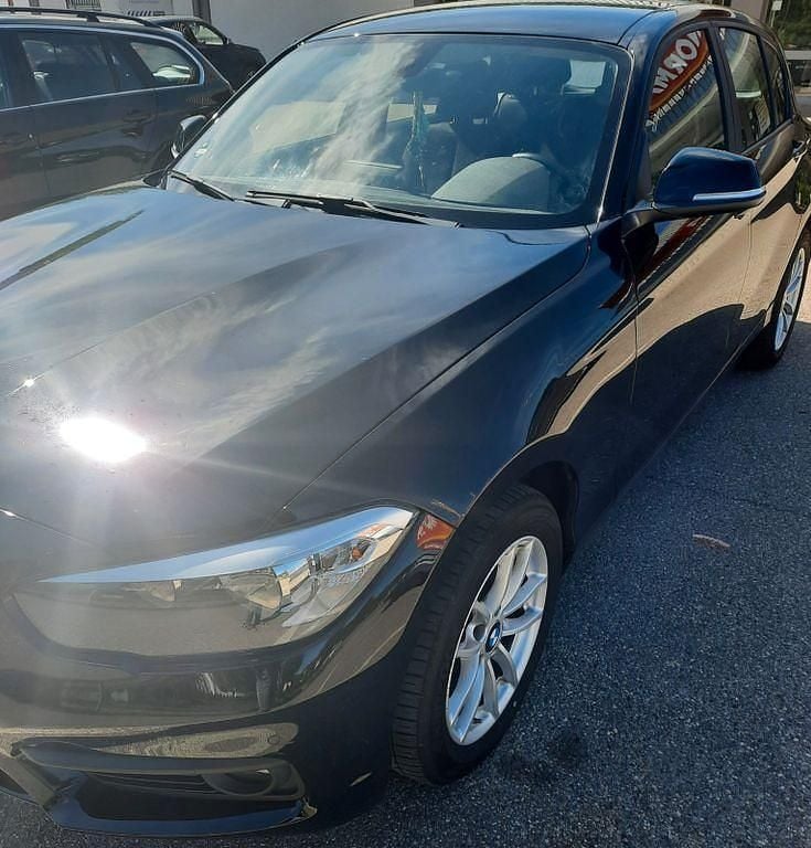 Schwarz Gebraucht 2015 BMW 116 Kleinwagen | 7.700 € (Superpreis) - Bild 1/4