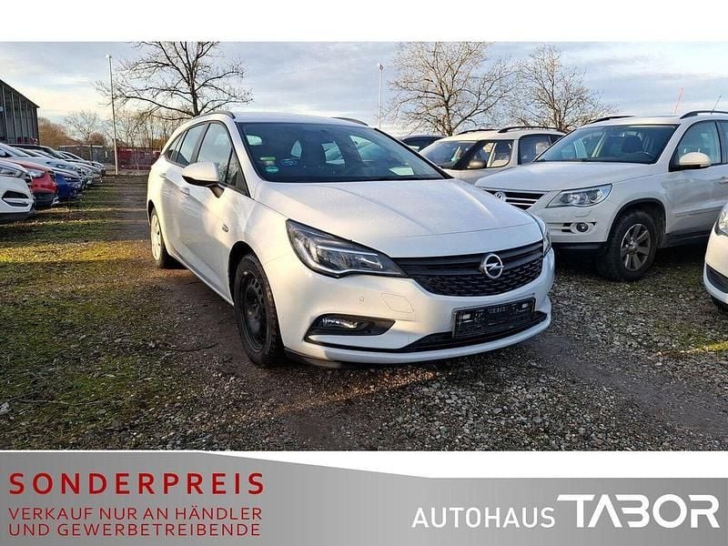 Gebraucht Opel Astra Selection 110 PS (80 kW) 2016 Weiß Kombi