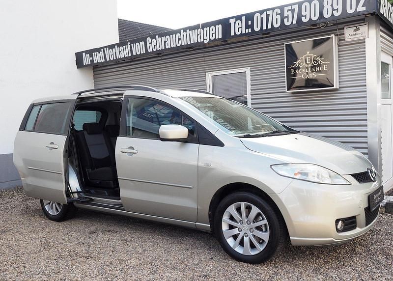Gebraucht Mazda 5 Exclusive 116 PS (85 kW) 2006 Platinum silver Van / Kleinbus
