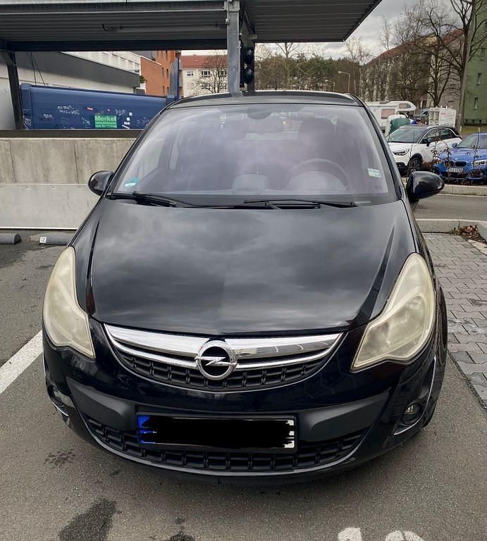 Gebraucht Opel Corsa 87 PS (63 kW) 2012 Schwarz Kleinwagen