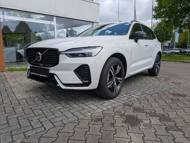 Ice white, solid Gebraucht 2021 Volvo XC60 R-Design SUV | 38.990 € (Fairer Preis) - Bild 1/4