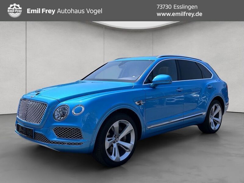 Blau metallic Gebraucht 2016 Bentley Bentayga SUV | 127.990 € - Bild 1/4