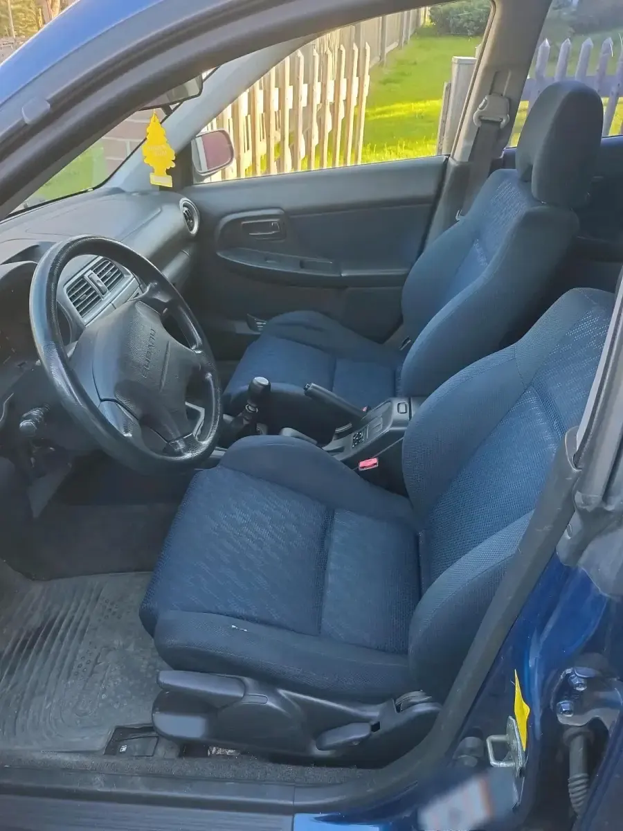Gebraucht Subaru Impreza 125 PS (91 kW) 2002 Blau Kombi