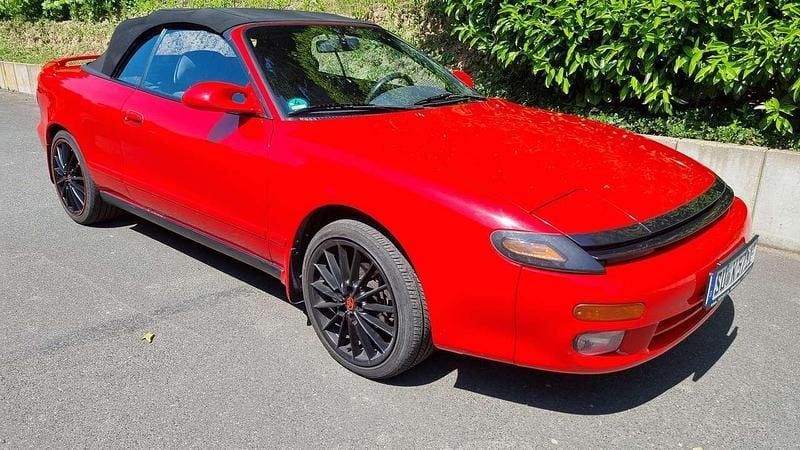 Gebraucht Toyota Celica GT 137 PS (100 kW) 1992 Rot Cabrio