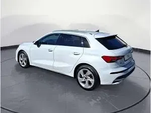 Gebraucht Audi A3 150 PS (110 kW) 2025 Weiß (gletscherweiß metallic) Limousine