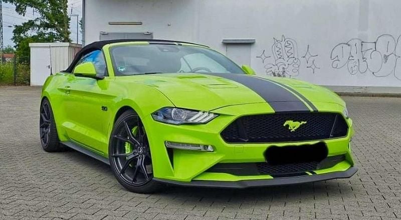 Grün Gebraucht 2020 Ford Mustang GT Convertible Cabrio | 44.800 € (Fairer Preis) - Bild 1/4