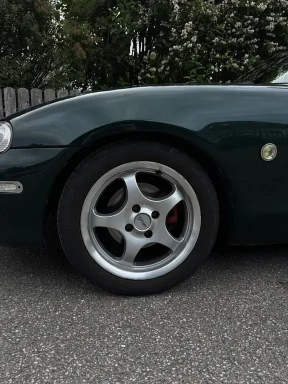 Gebraucht Mazda MX5 110 PS (80 kW) 2001 Grün Cabrio