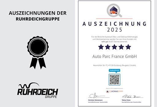 Neu Peugeot 308 Style 145 PS (106 kW) 2025 Weiss/typ aussenverkleidung metalliclackierung Limousine