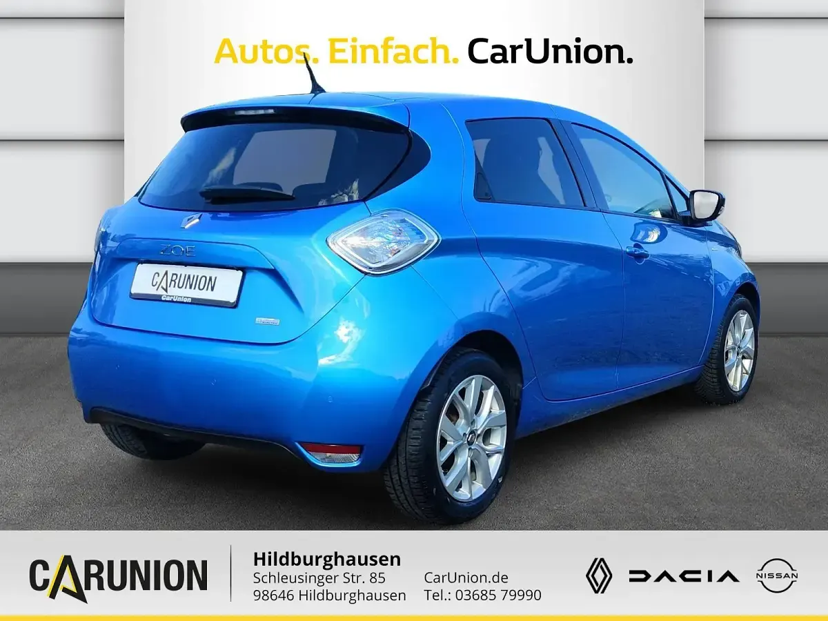 Gebraucht Renault Zoe LIMITED 80 kW (109 PS) 2018 Lightningblau Kleinwagen