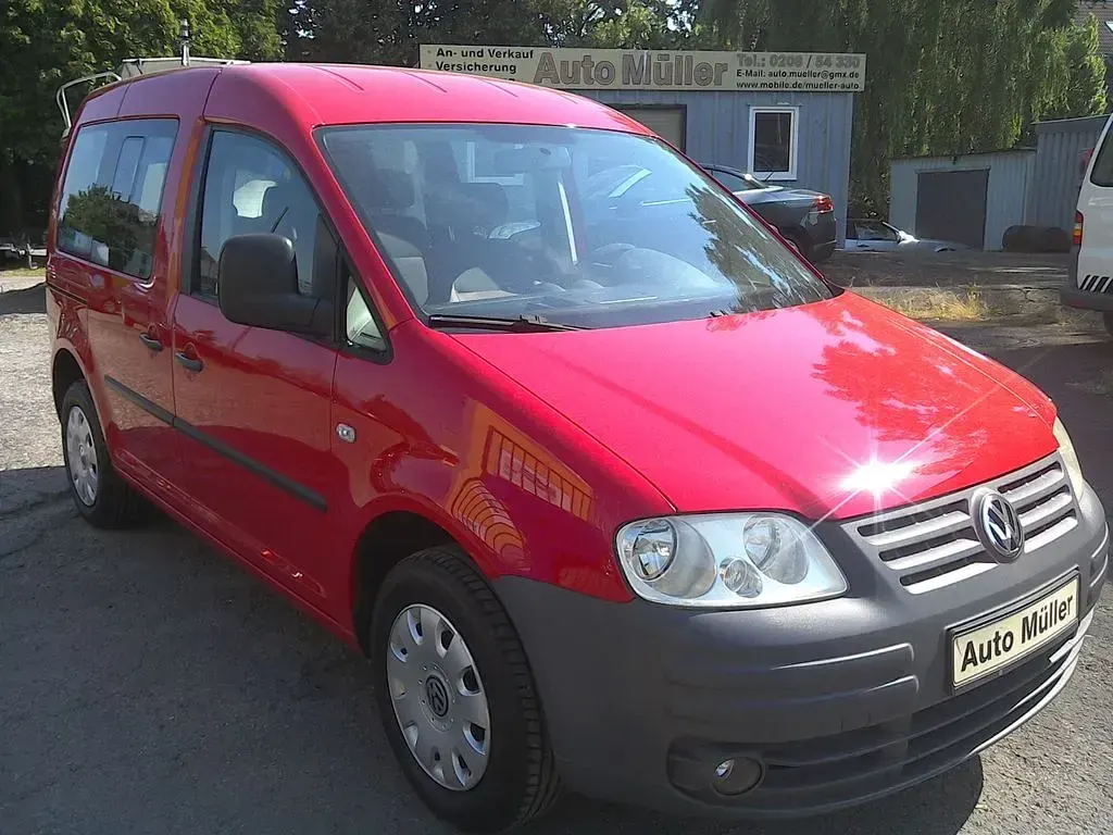 Gebraucht VW Caddy Life 102 PS (75 kW) 2006 Rot Van / Kleinbus