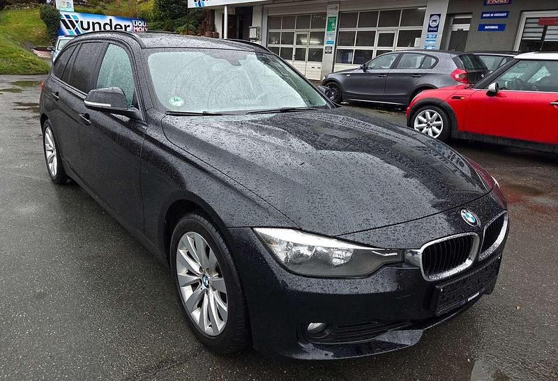 Brugt BMW 316 136 HK (100 kW) 2014 Sort Stationcar