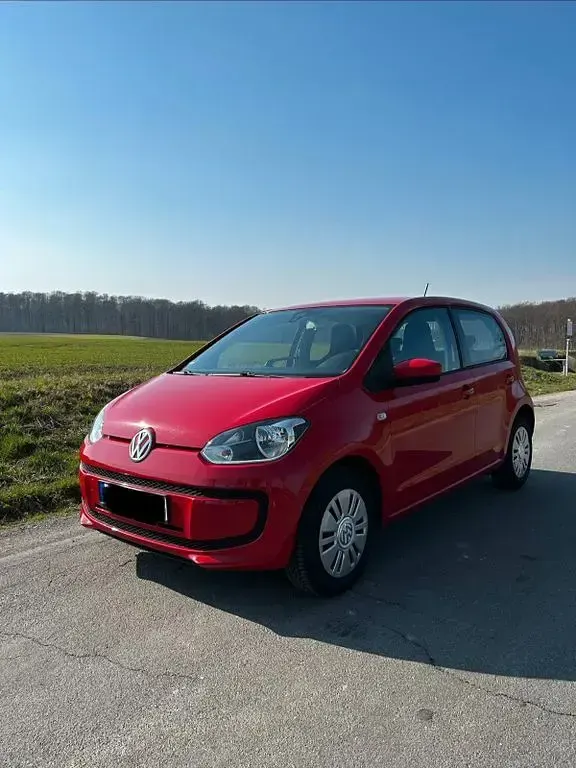 Gebraucht VW up! 60 PS (44 kW) 2016 Rot Kleinwagen