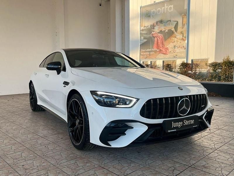 Gebraucht Mercedes AMG GT 53 AMG 435 PS (319 kW) 2024 Unilack polarweiß Coupé