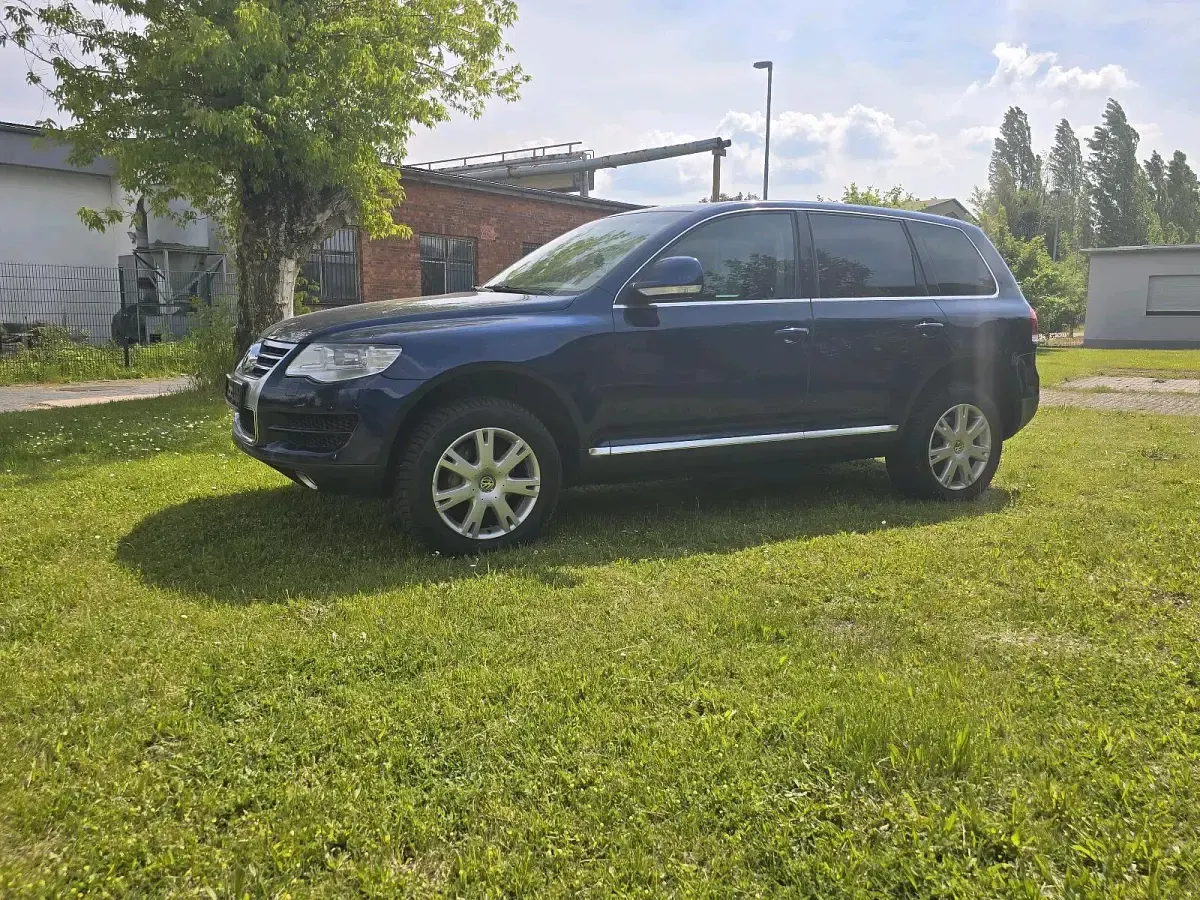 Gebraucht VW Touareg 240 PS (176 kW) 2007 Blau SUV