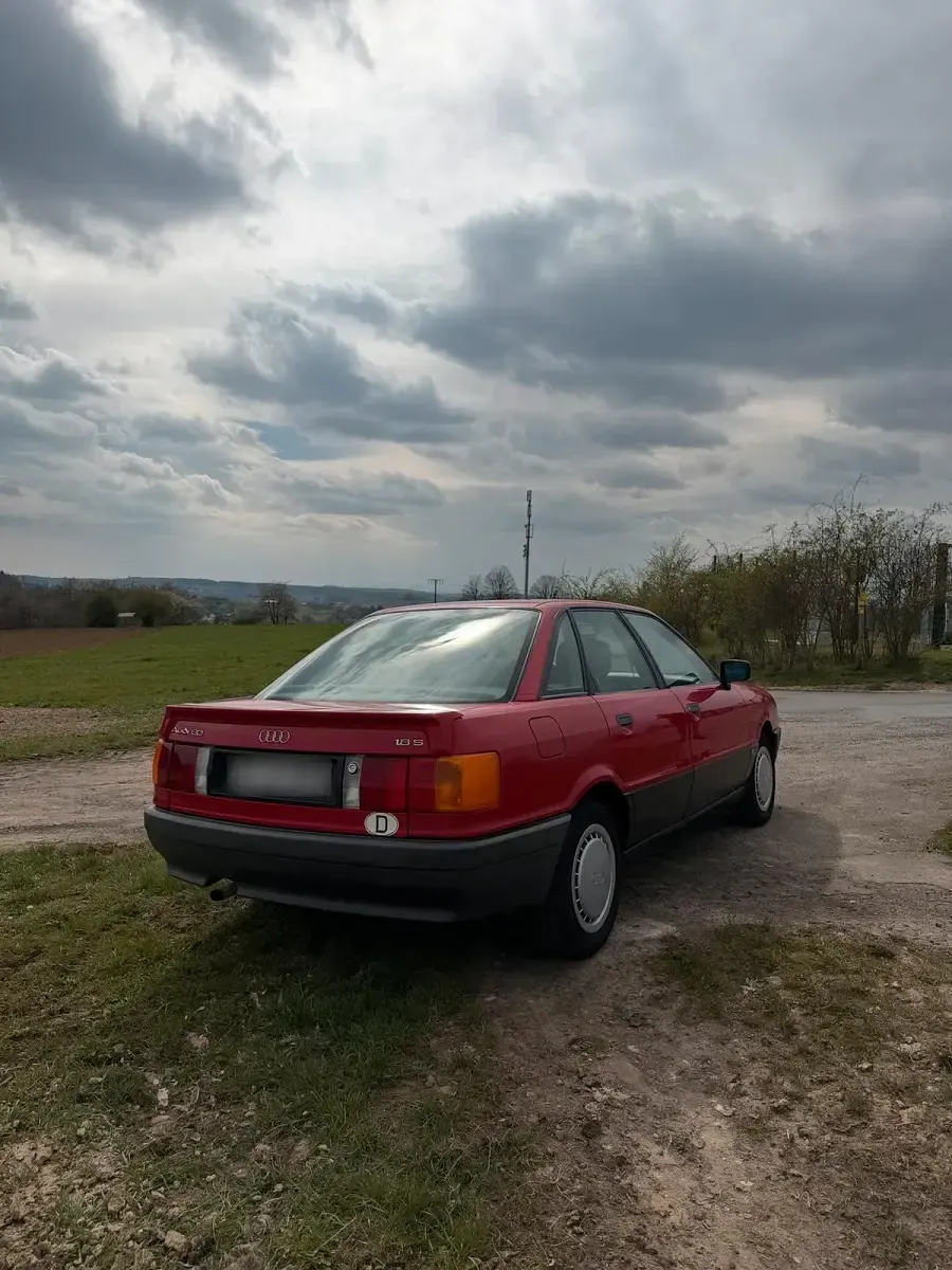 Gebraucht Audi 80 90 PS (66 kW) 1990 Rot Limousine