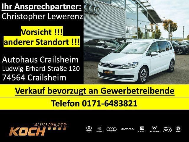 Weiß Gebraucht 2021 VW Touran Active Van / Kleinbus | 23.200 € (Superpreis) - Bild 1/4