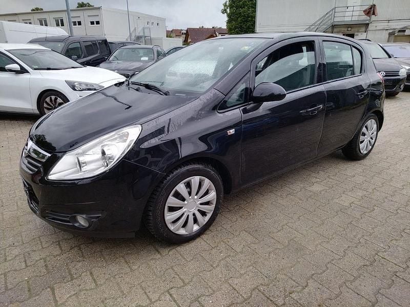 Schwarz Gebraucht 2009 Opel Corsa Innovation Limousine | 2.990 € (Fairer Preis) - Bild 1/4