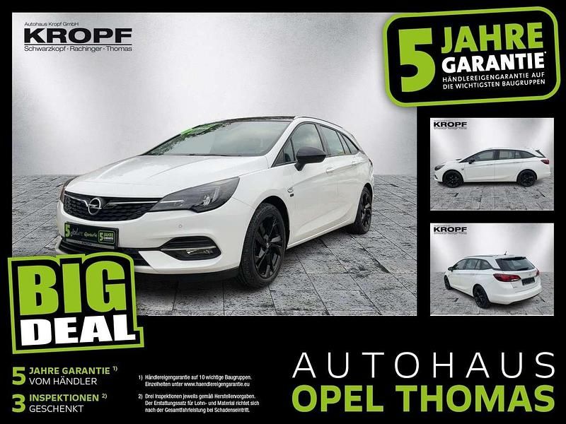Schneeweiss/summitwhite/arctic Gebraucht 2020 Opel Astra Kombi | 14.450 € (Fairer Preis) - Bild 1/4