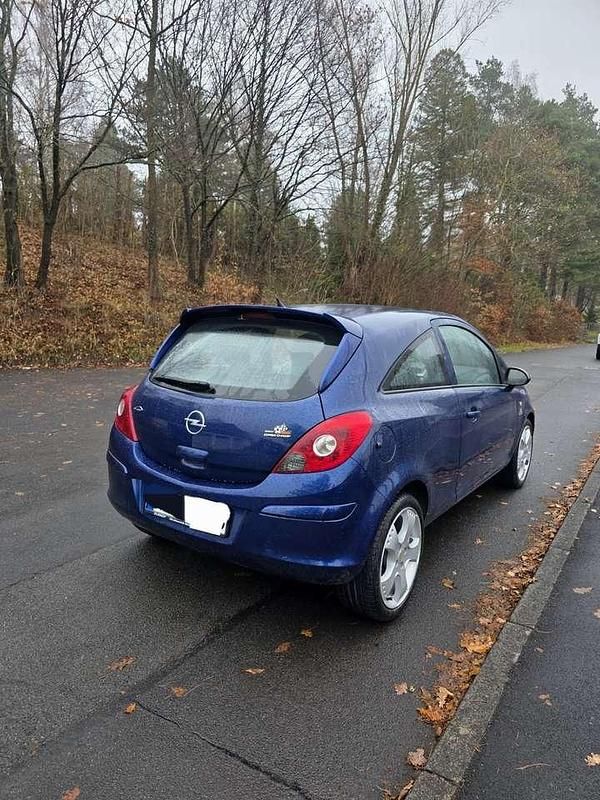 Gebraucht Opel Corsa 80 PS (58 kW) 2008 Blau Kleinwagen