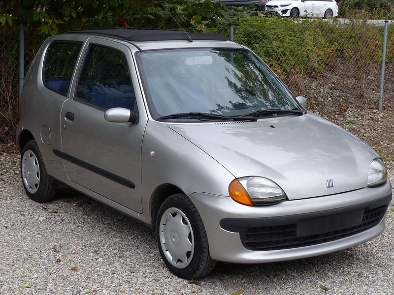 Silber Gebraucht 2000 Fiat Seicento Kleinwagen | 350 € (Superpreis) - Bild 1/4