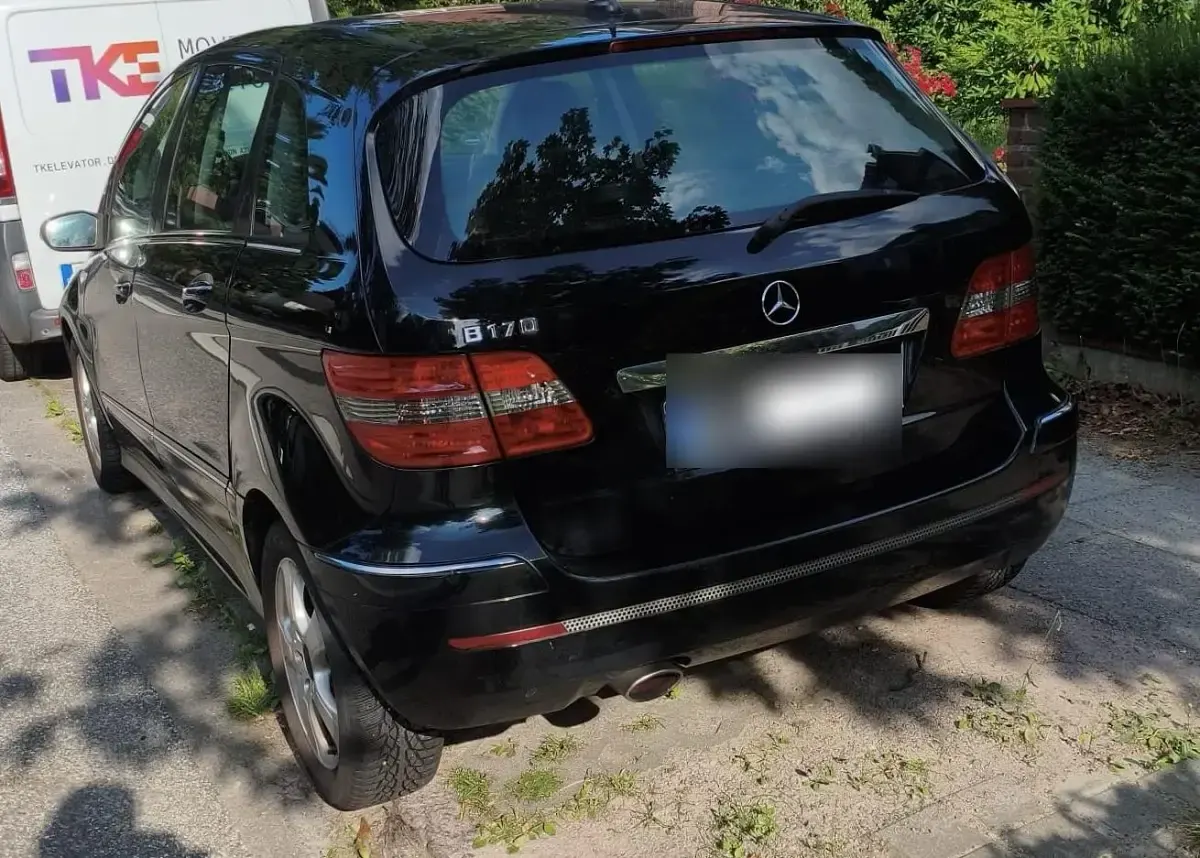 Gebraucht Mercedes B170 Avantgarde 116 PS (85 kW) 2008 Schwarz Van / Kleinbus